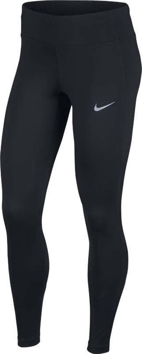 sportlegging zwart nike|Zwarte sportleggings .